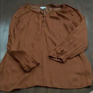 14th and union copper blouse